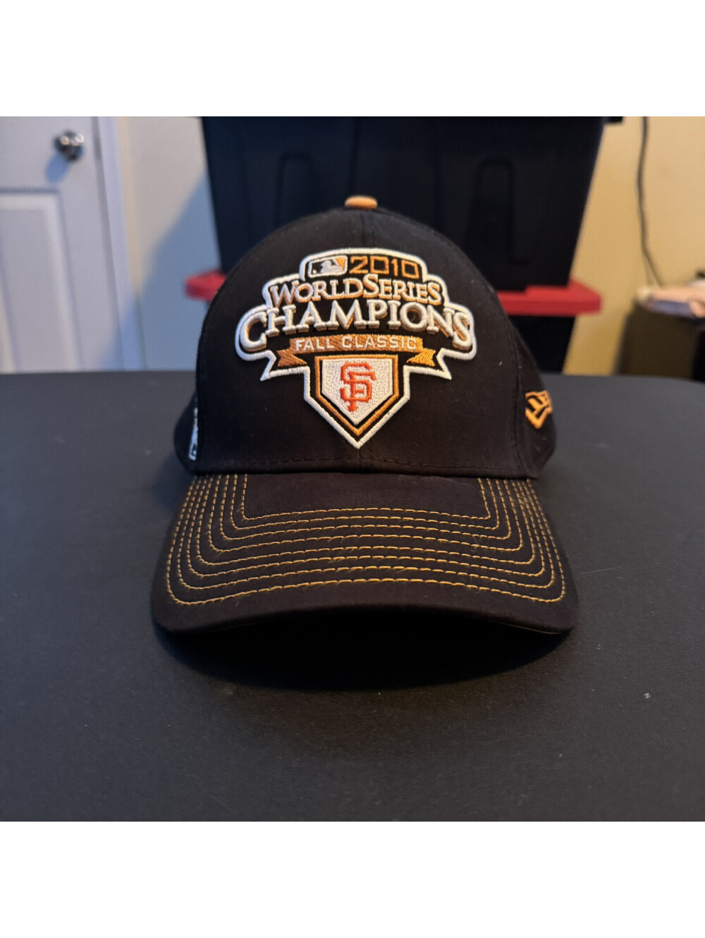 New Era 39Thirty San Francisco Giants 2010 World Series Champions Hat MLB OSFA
